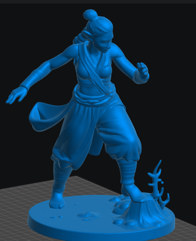 Elf Monk Female 2