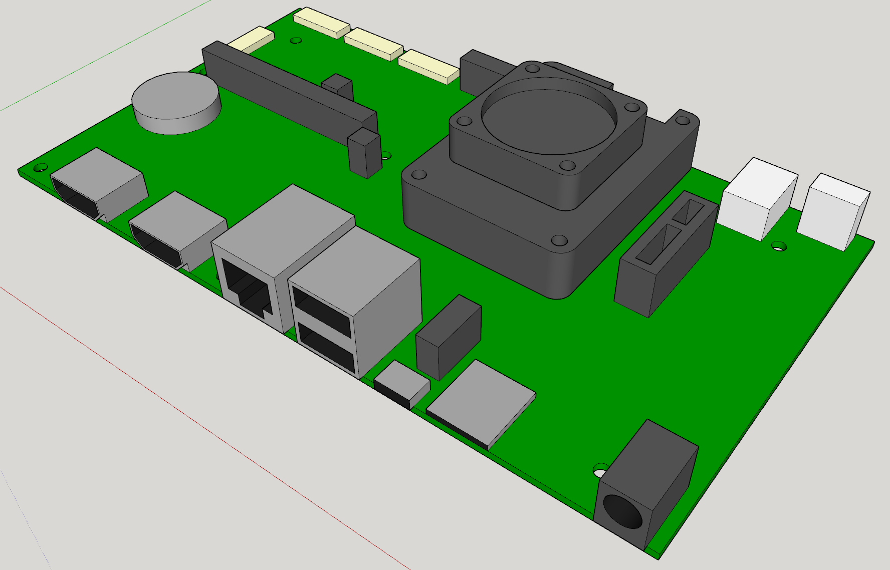 Raspberry Pi CM4 IO Board