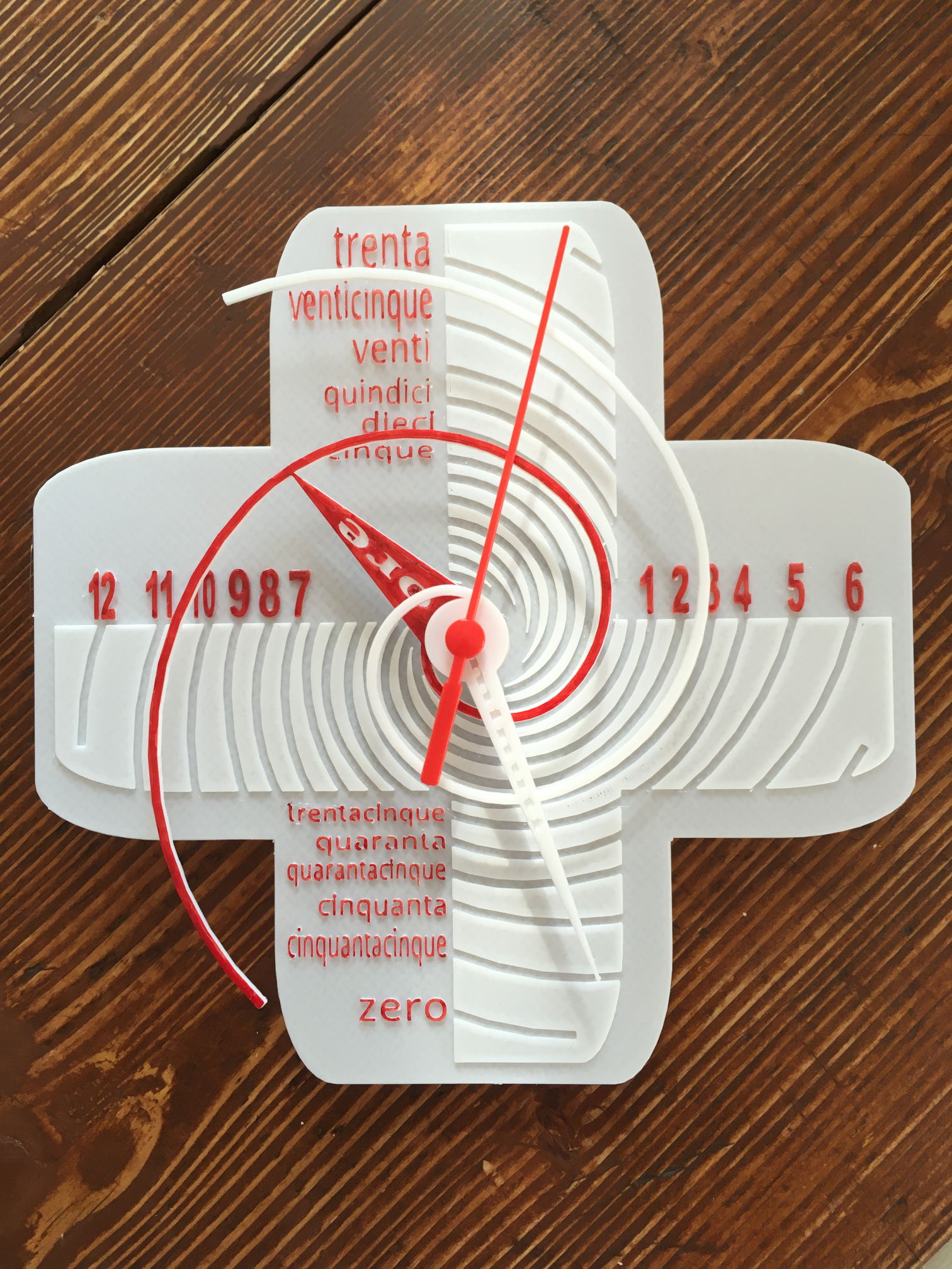 Fibonacci wall clock