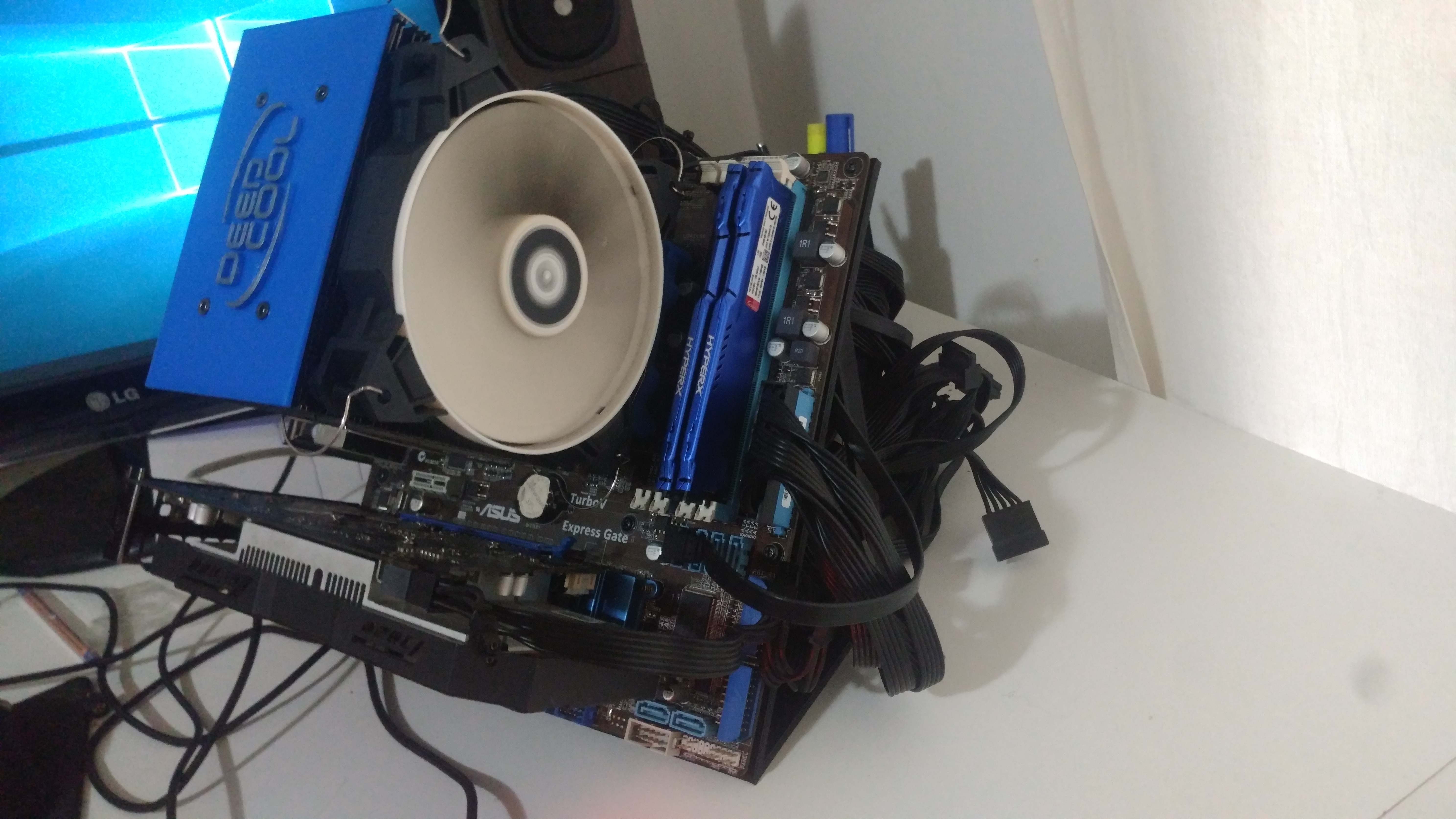 mini itx / micro atx open case