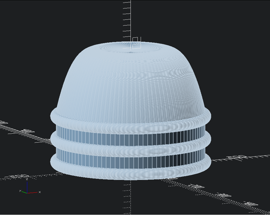 Cups and Balls Fully Parametric Cup