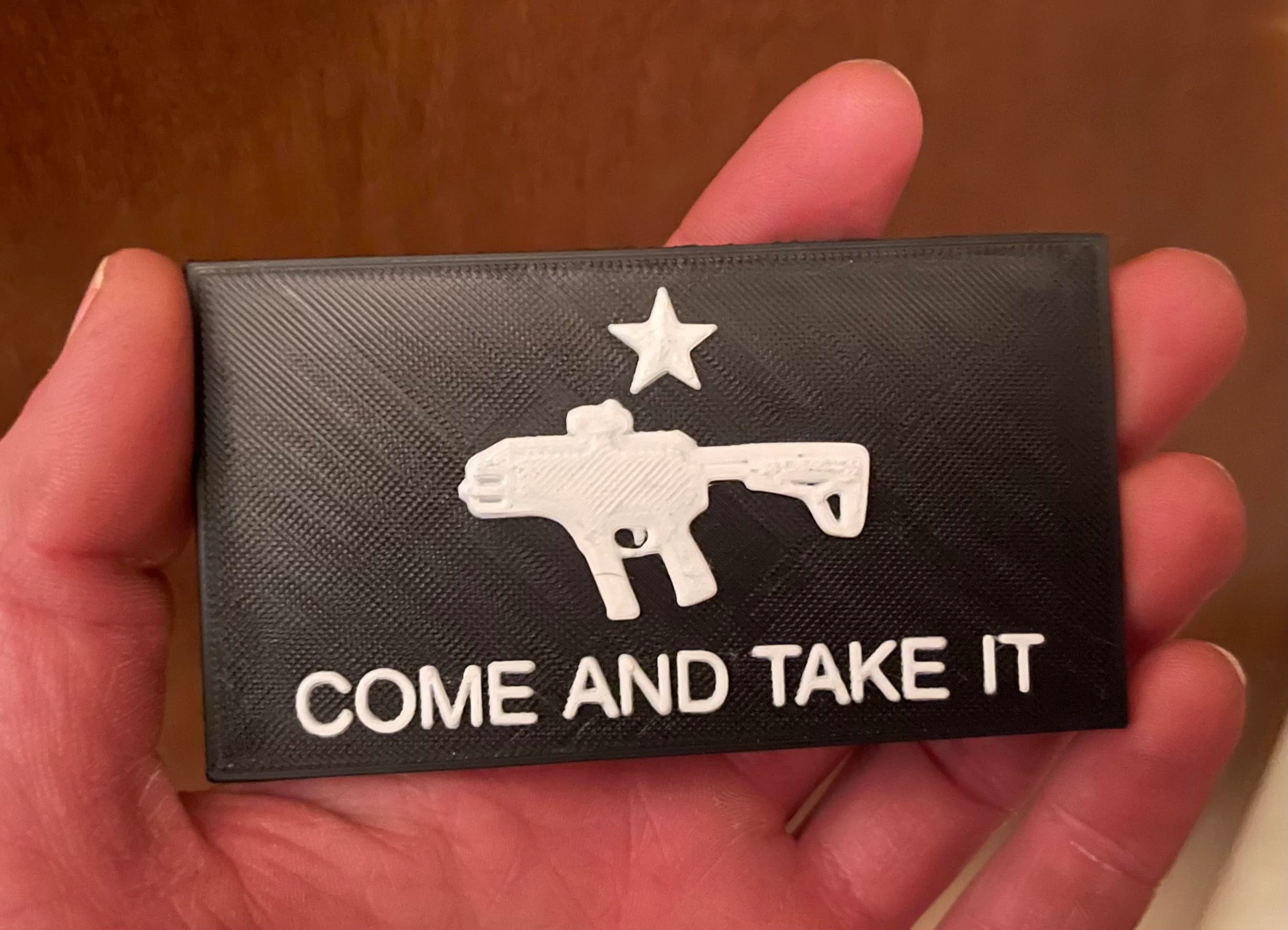 FGC9 Gonzales Flag Sign