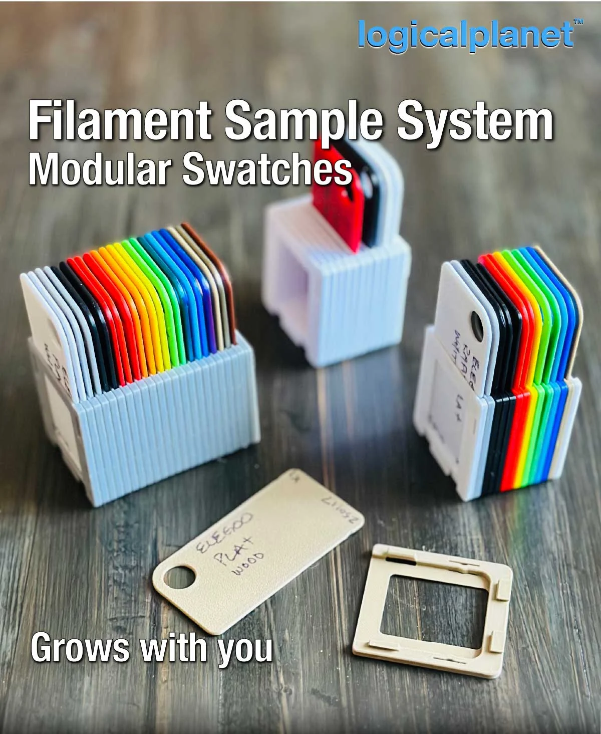 Modular Filament Sample (Swatch) System