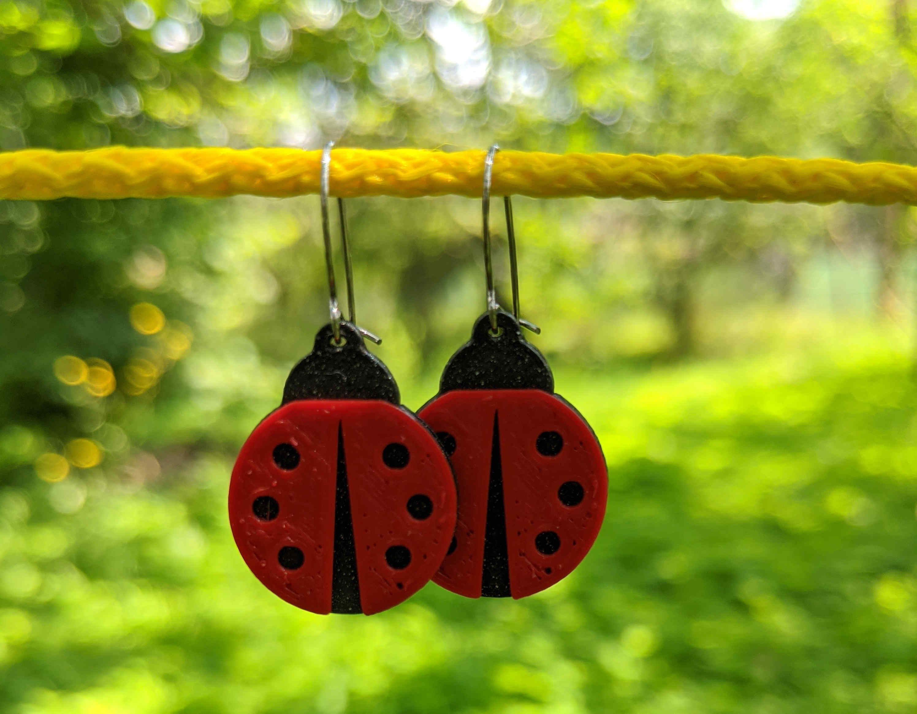 Ladybug Earrings