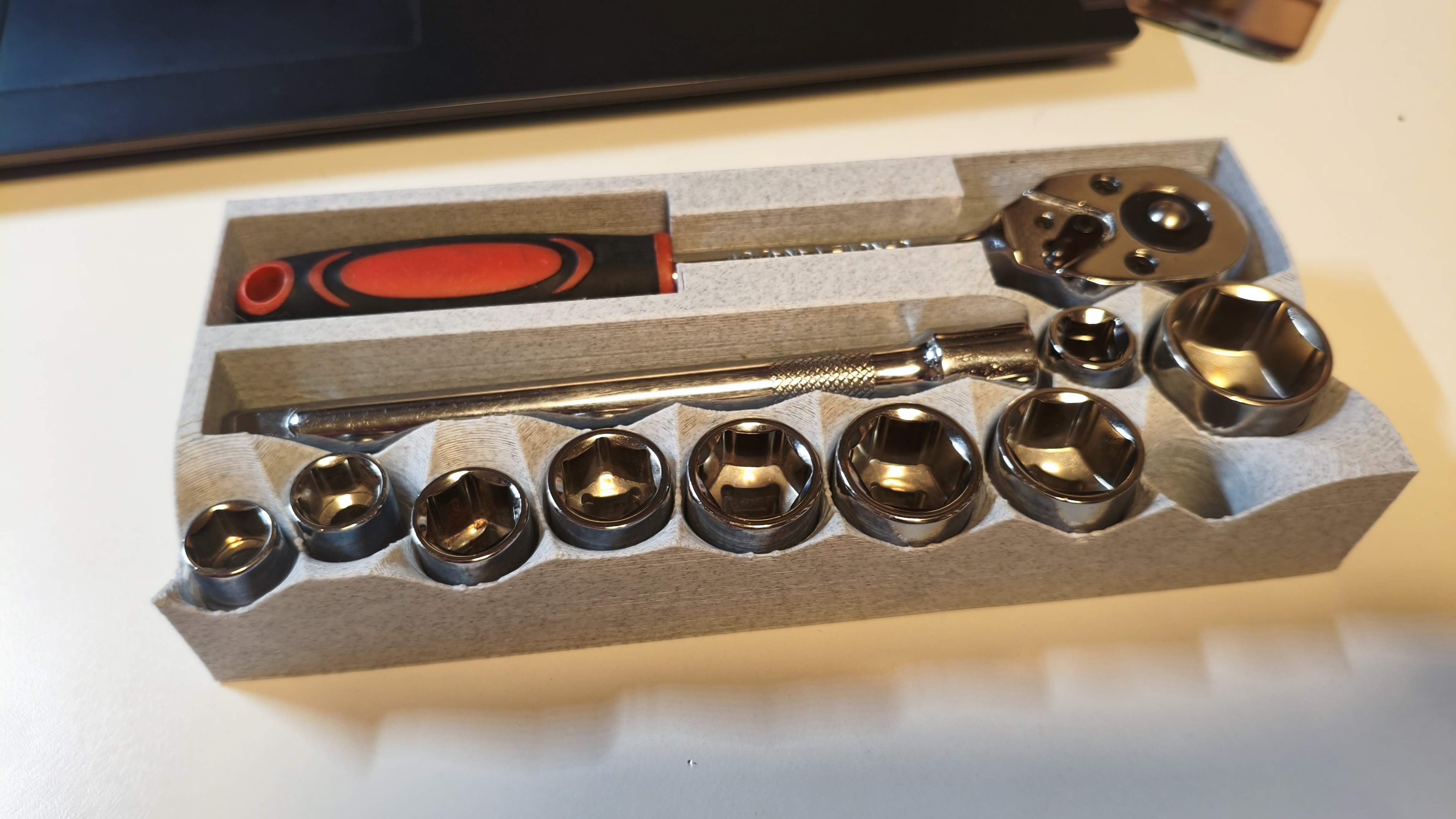 estuche para llaves de tubo