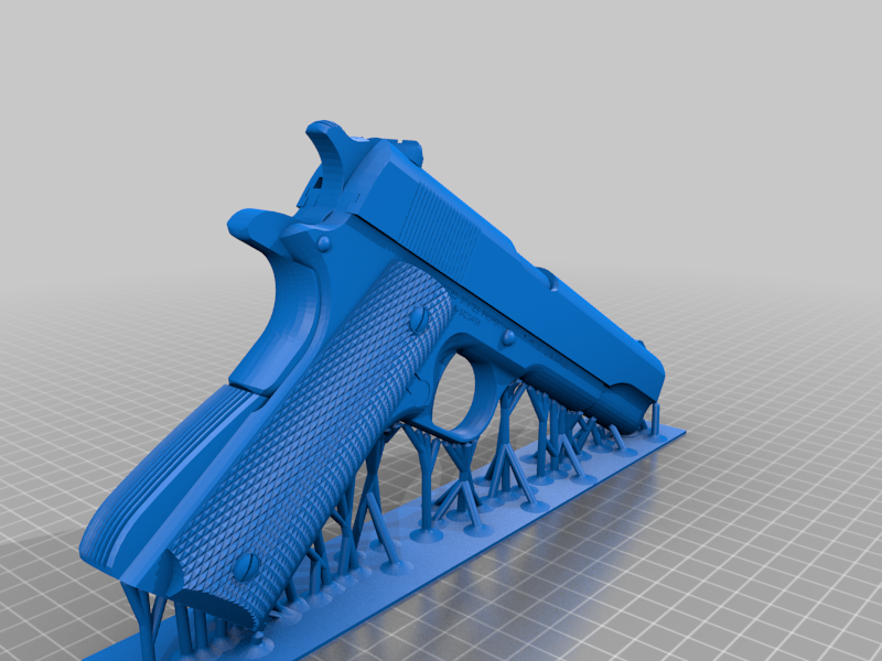 Colt 1911 with better supports