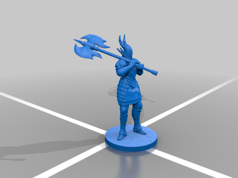 Black Knight with Greataxe