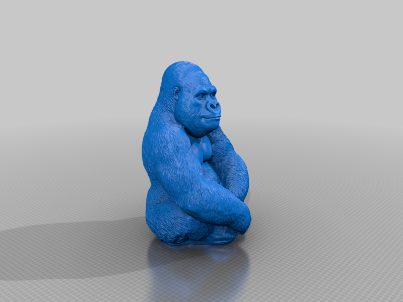 kleiner Gorilla, grosser Gorilla, sehr grosser Gorilla (Einzelteile)