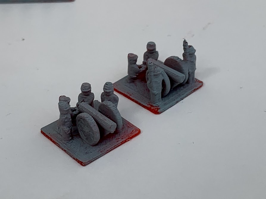 ACW 6mm scale union artillery models