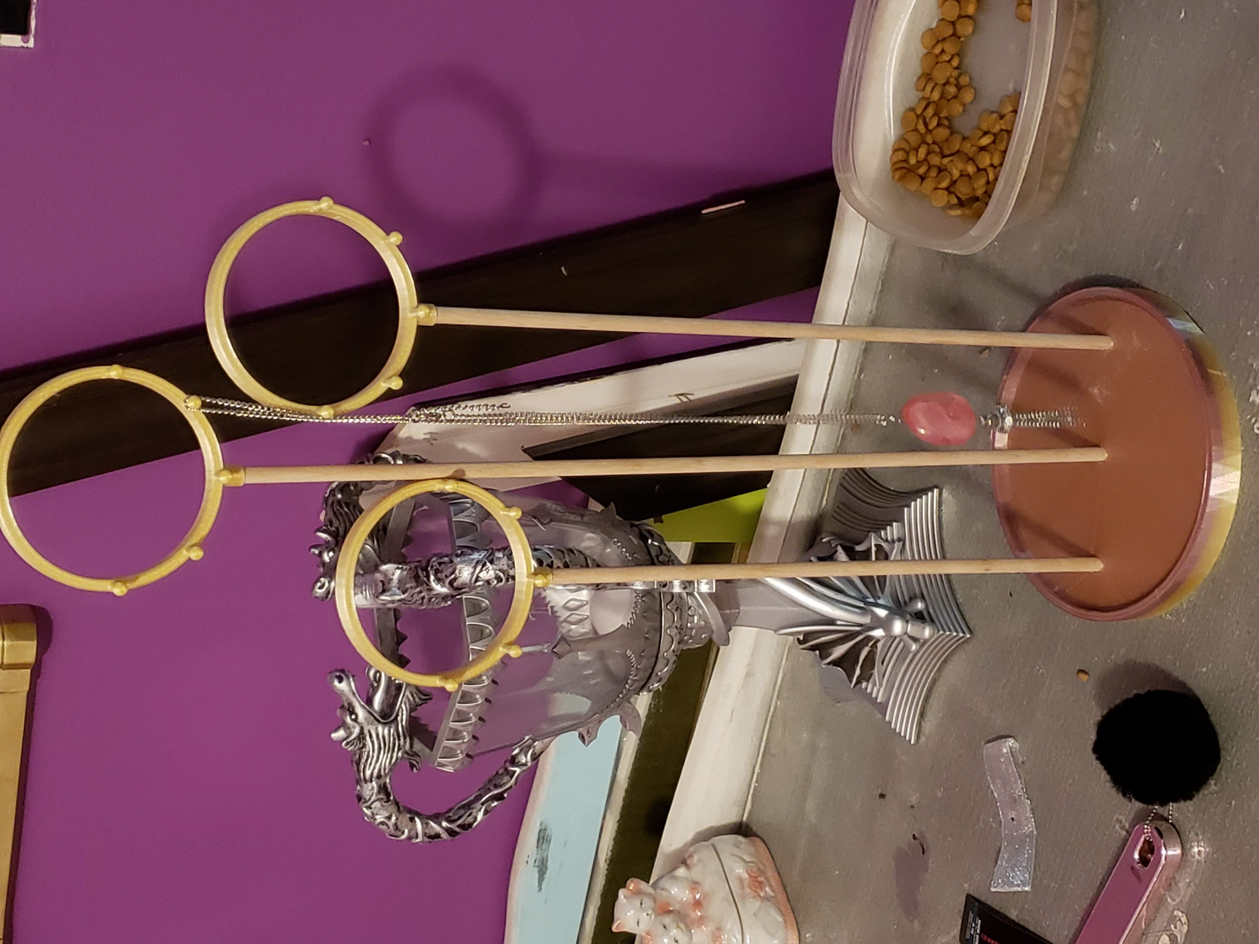 Quidditch Necklace Holder