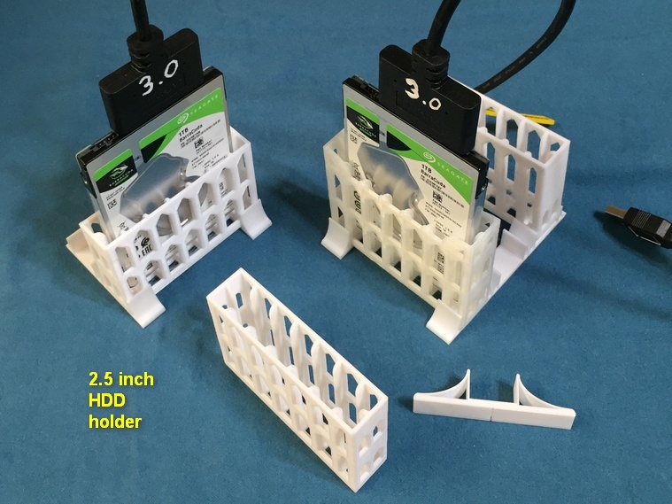 2.5 inch hard drive holder