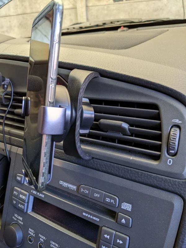 Phone holder - Volvo V70, S60, S80