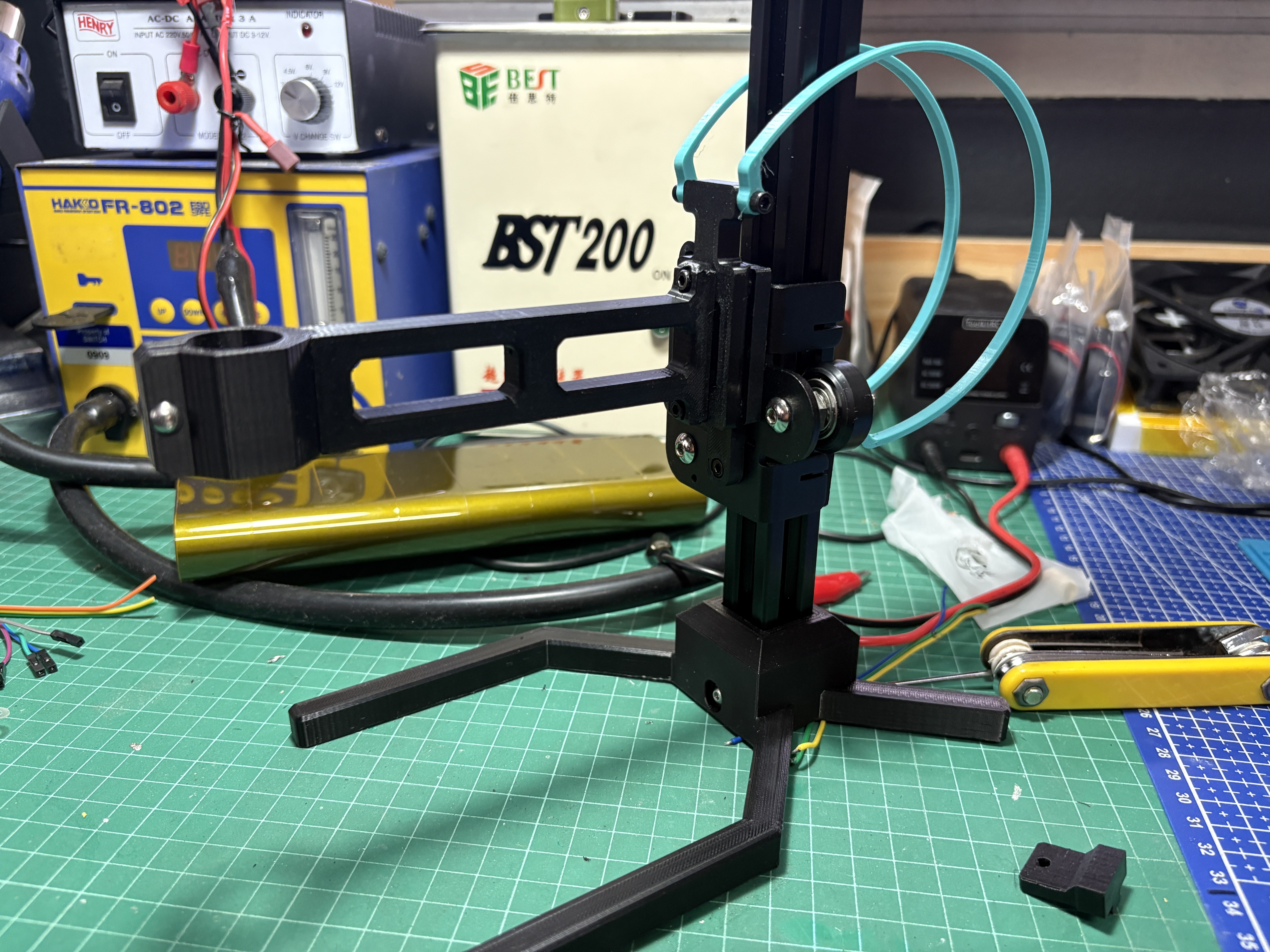 HeroInsert - Reuse your old printer's X carraige as heat insert guide!