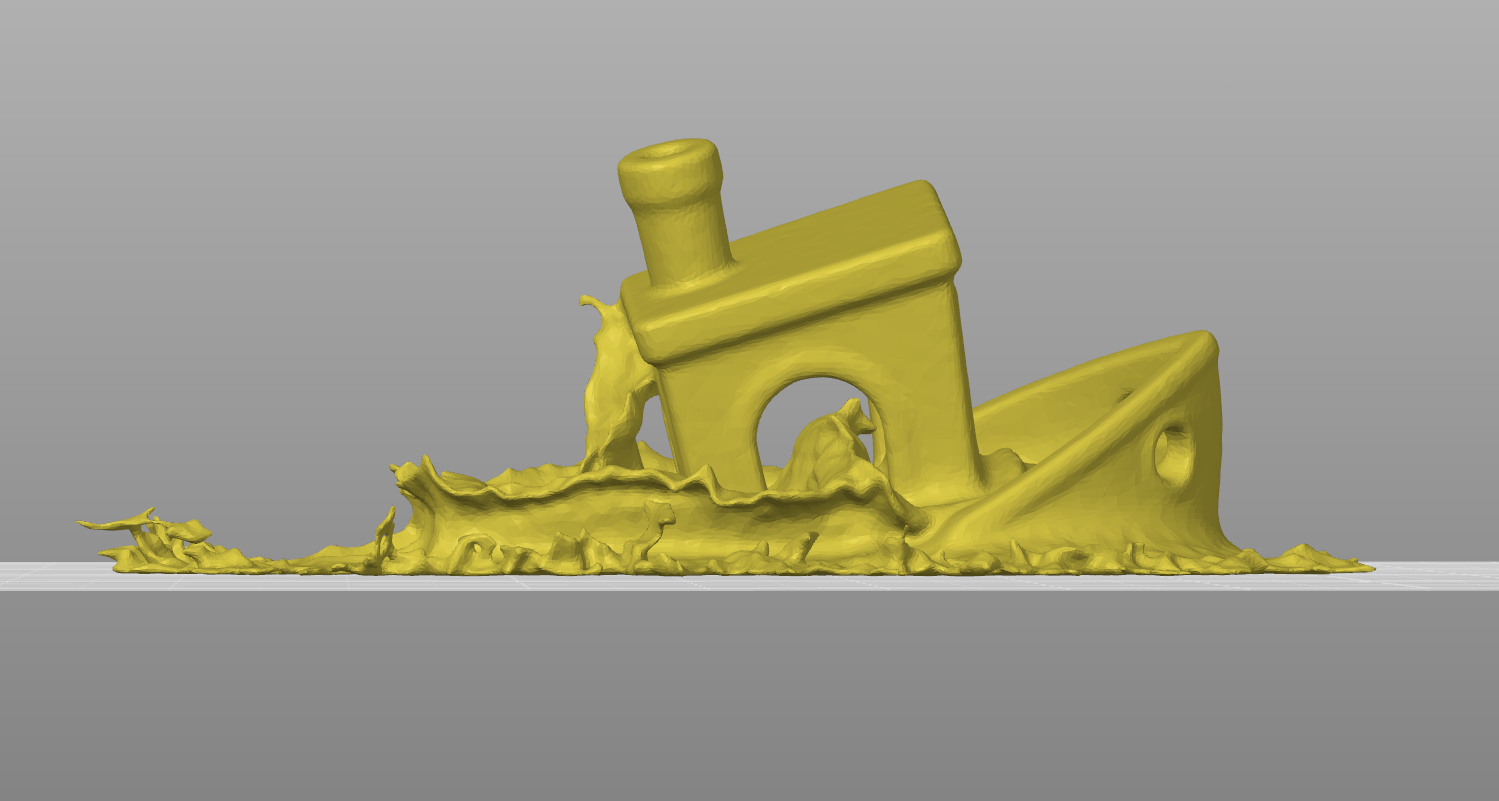 Sinking Benchy