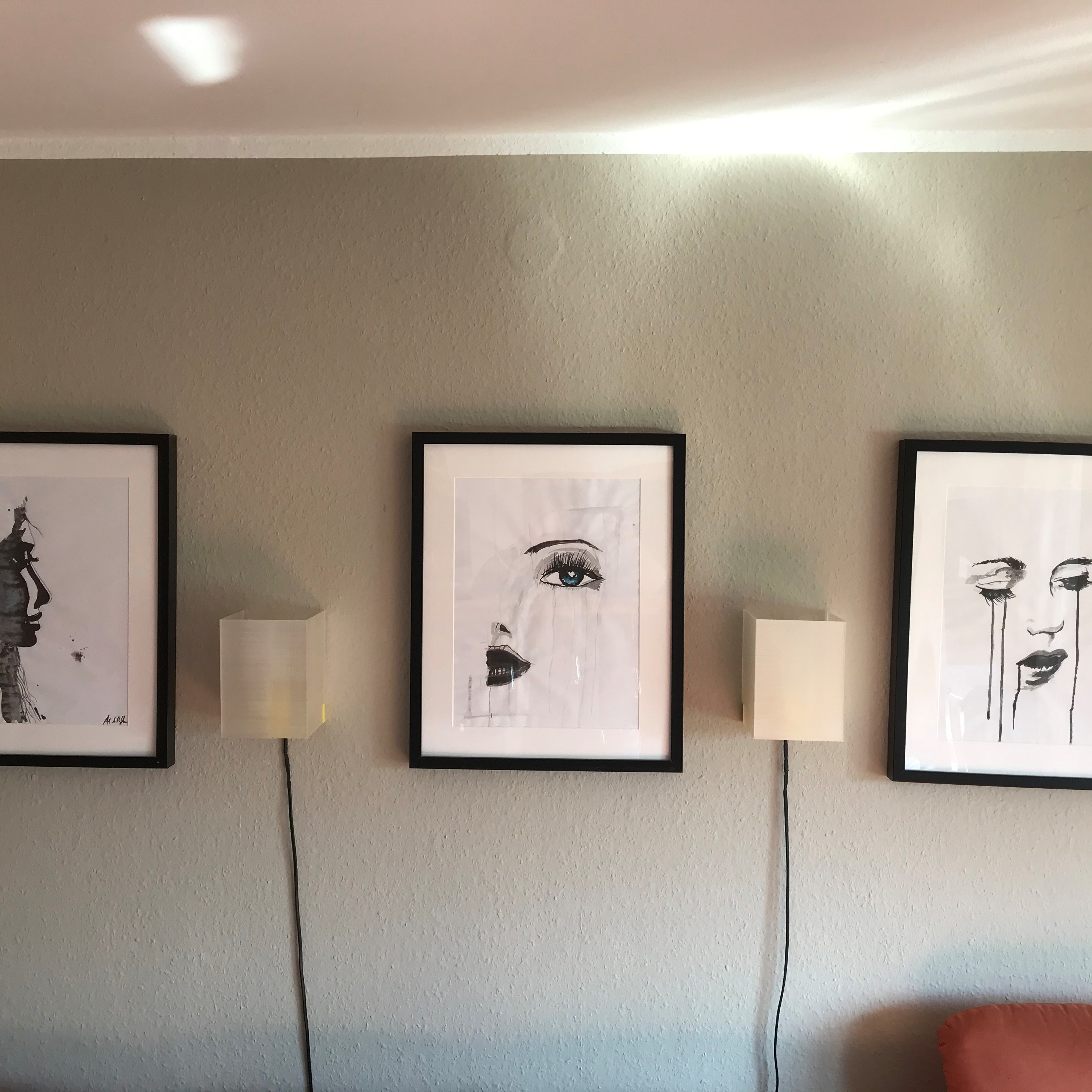 Lampeschade and Wallmount
