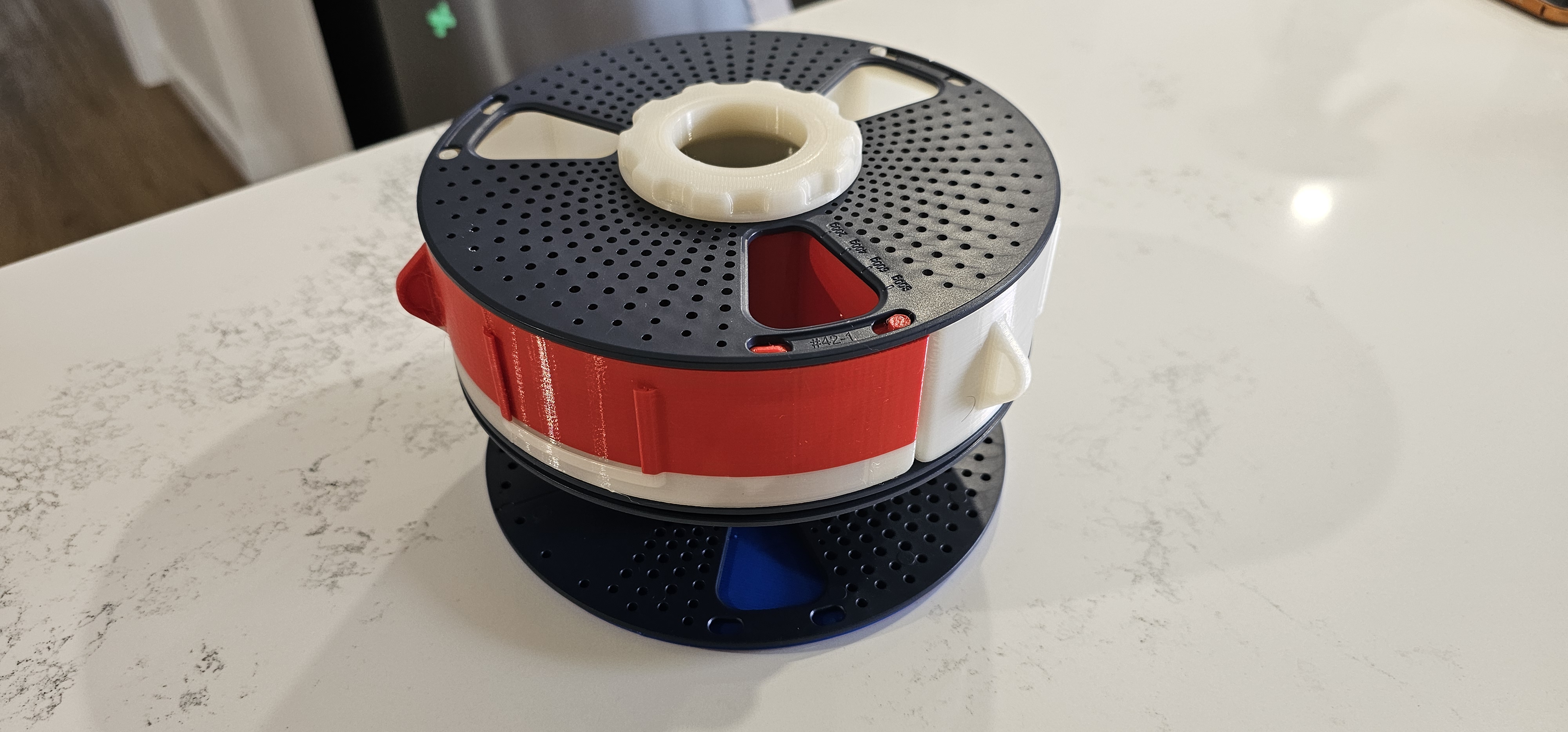 Expandable parts organiser - Repurpose  empty Sunlu filament spools