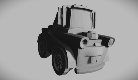 Tow Mater with working wheels