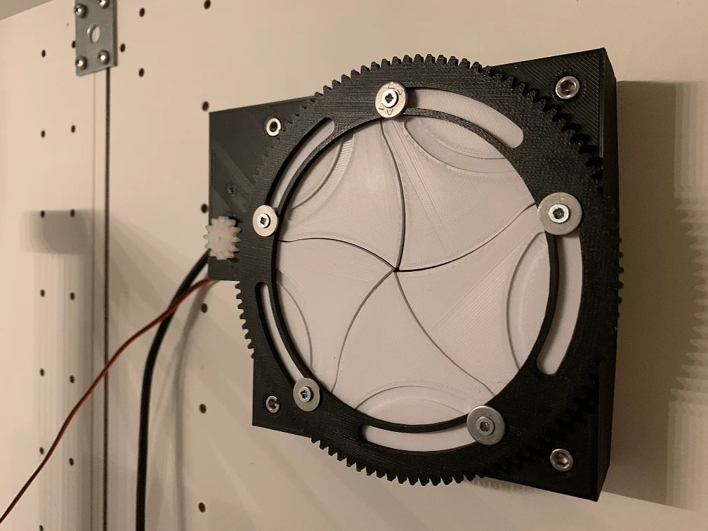 120mm Fan Apenture/Iris Cover