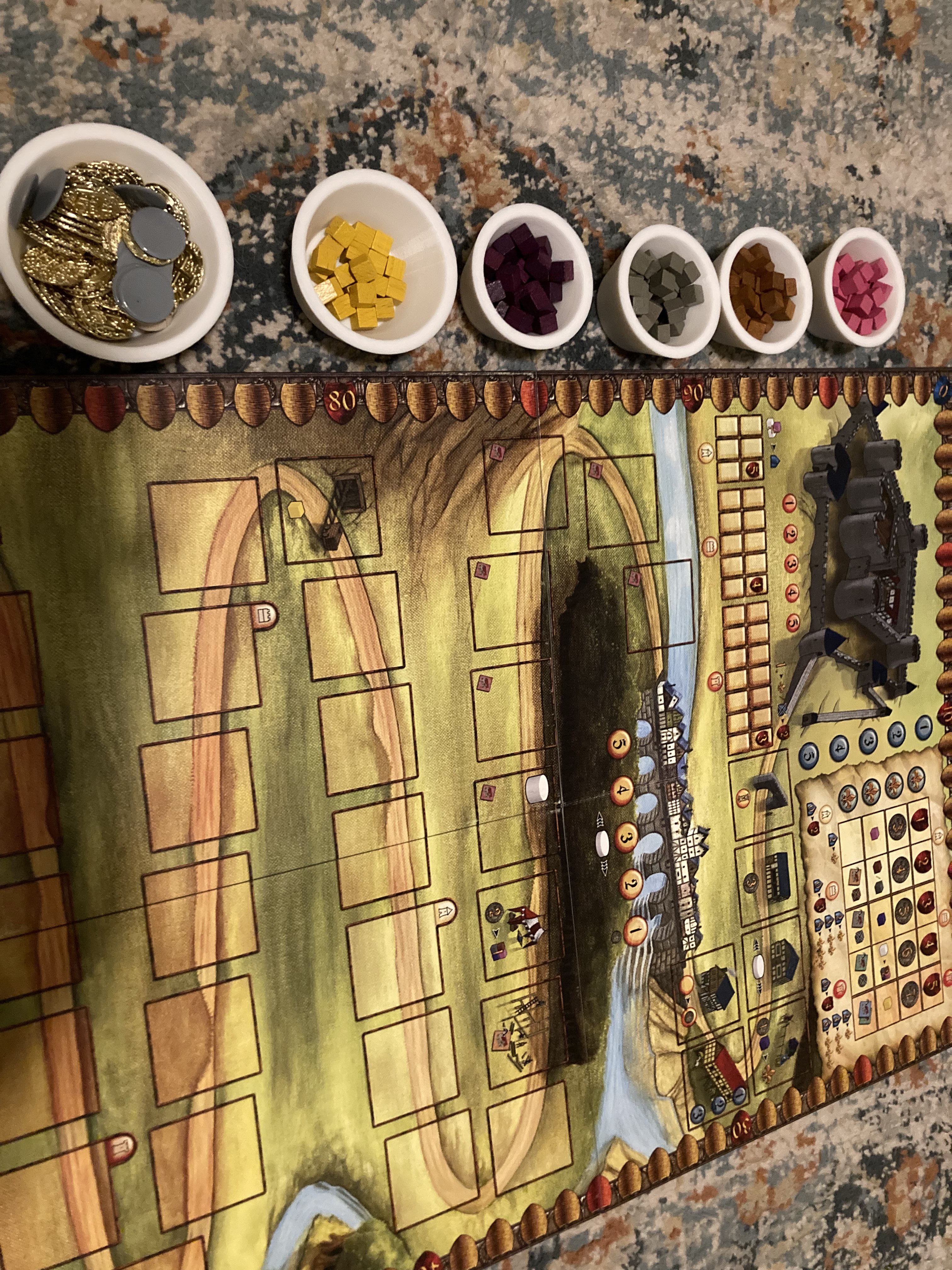 Stackable Part Trays for Board Games