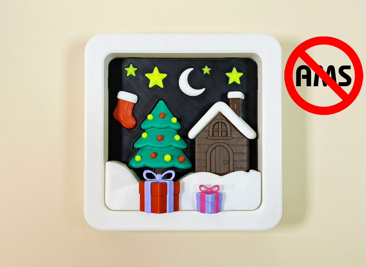 Fantasy Christmas Frame - NO AMS