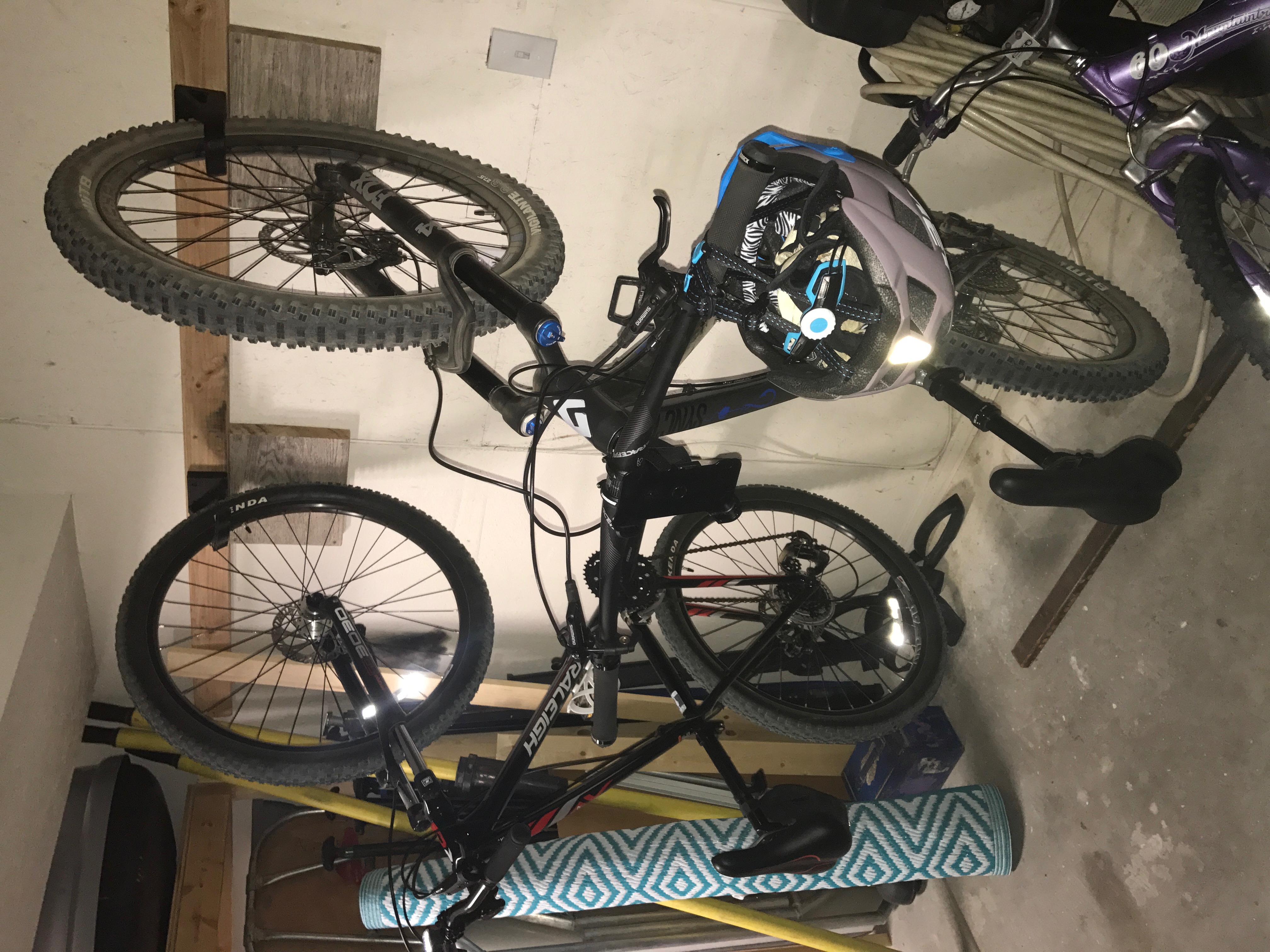 Bike Hook for Wall Hanging - for 27.5 wheels