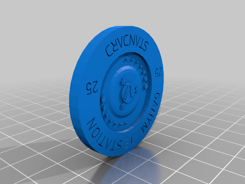 Ganymede Credit Chip from The Expanse