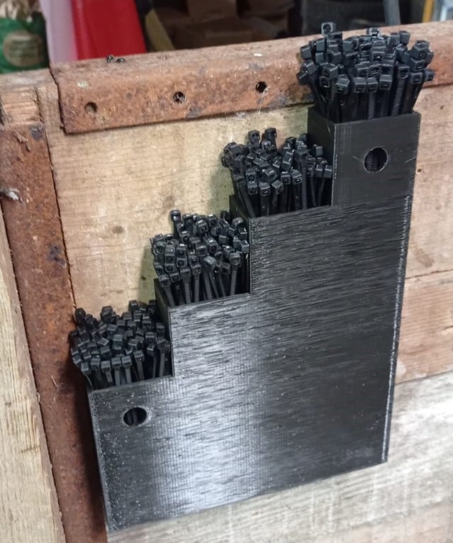 Zip Tie Storage