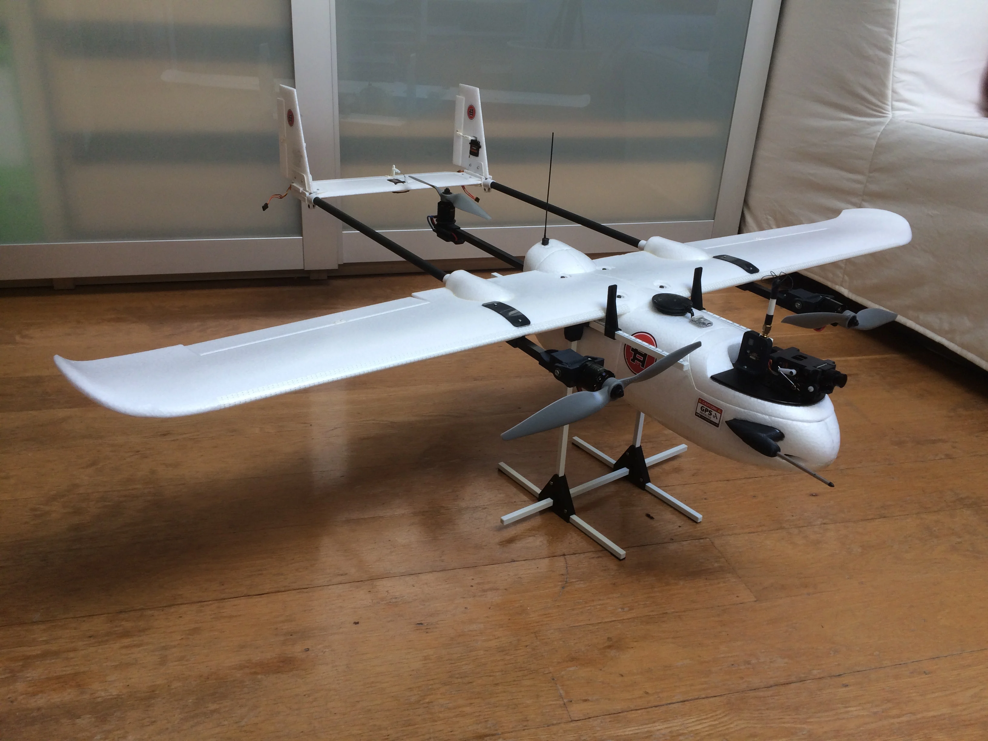 VTOL Y3 Mini Skyhunter tilt rotor parts
