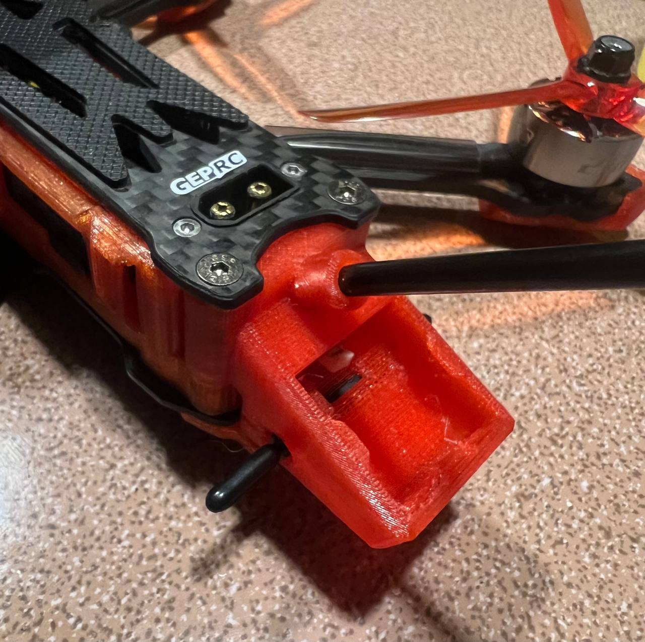 Geprc Mark5 mk5 back mount O3 antenna, gps, geprc rx