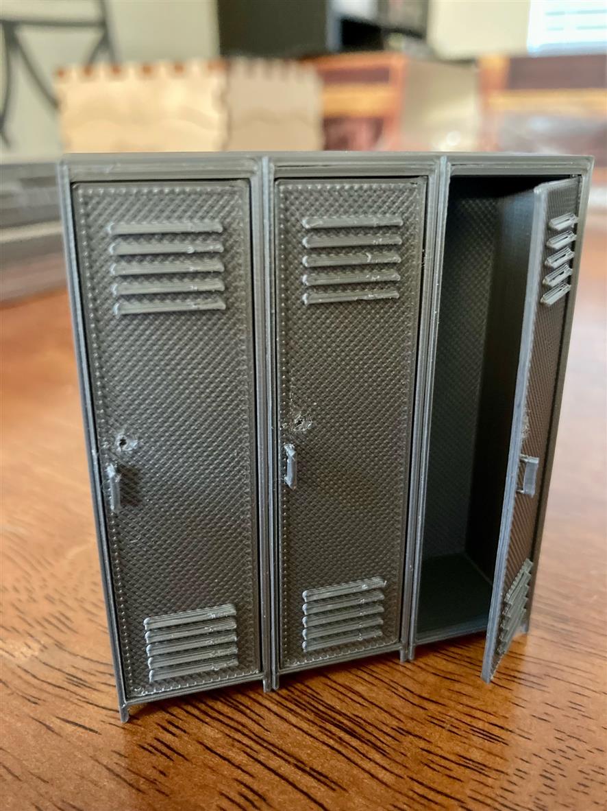 Mini Gym/School Lockers