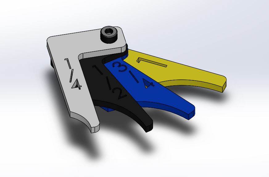 Welding Fillet Gauge