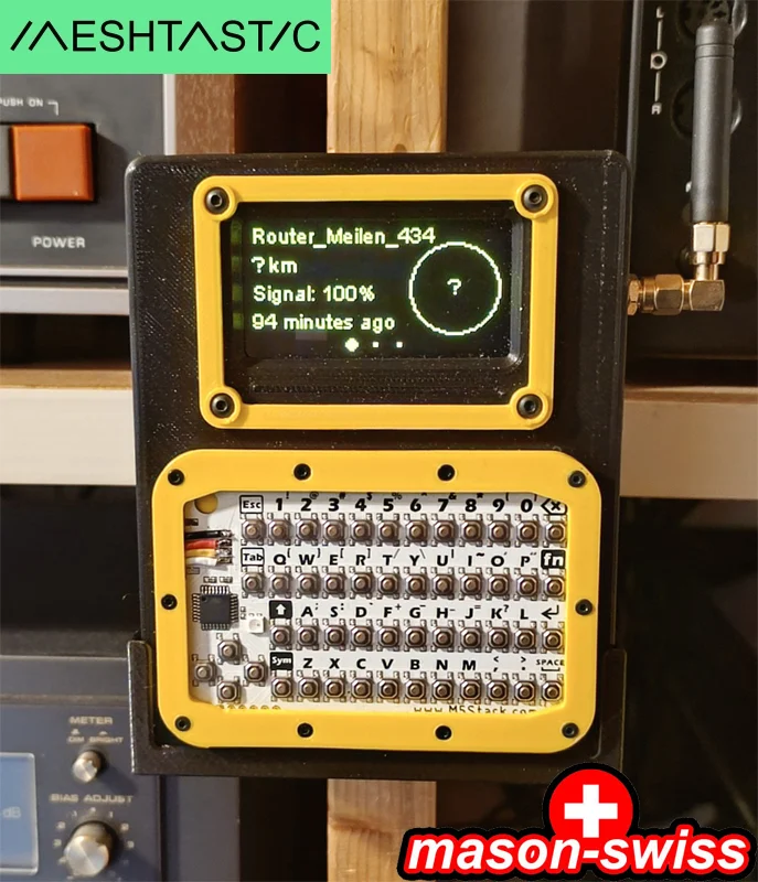 Wallmount holder for the Meshtastic Lora APRS Case