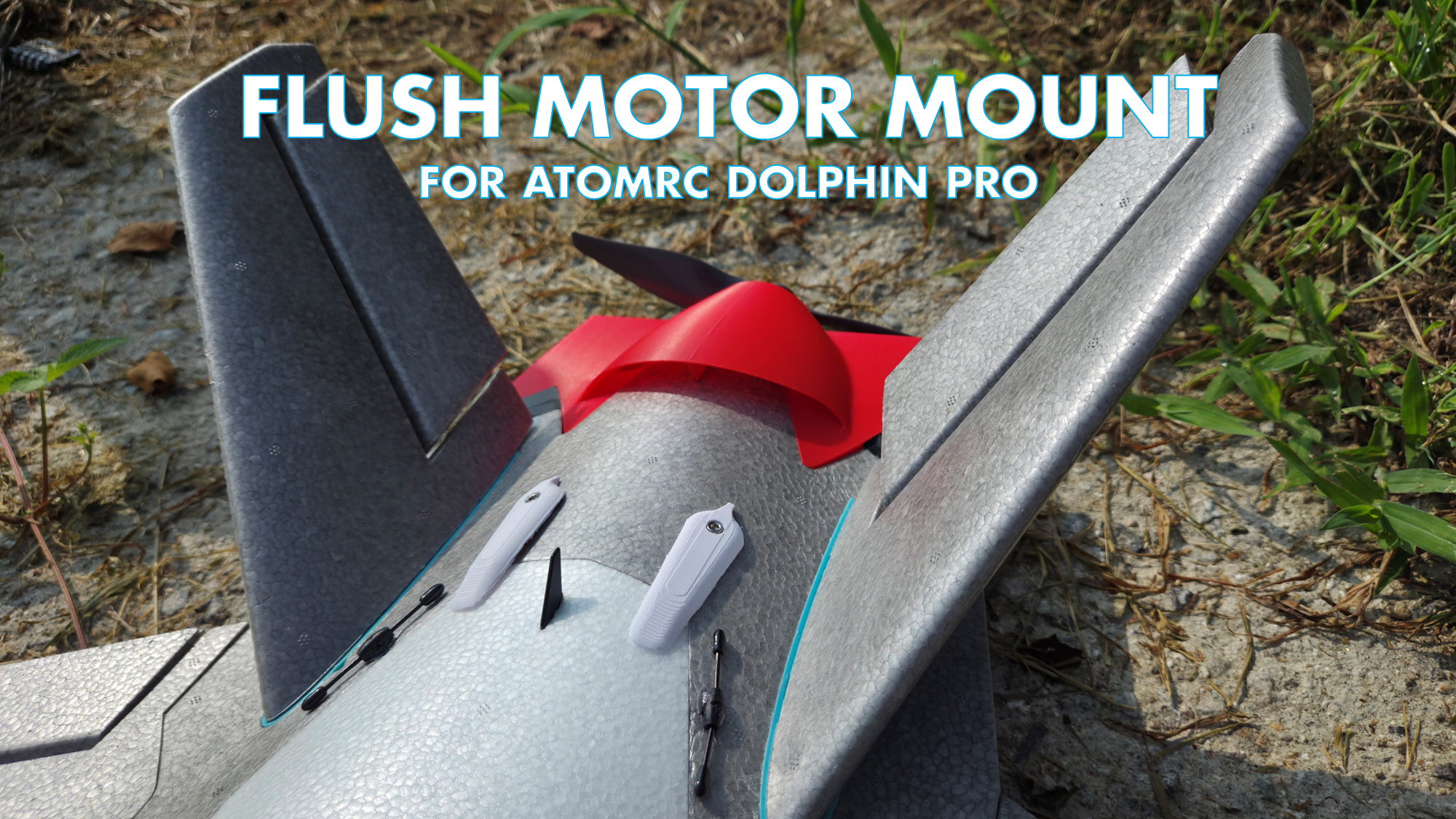 AtomRC Dolphin Pro Flush Motor Mount