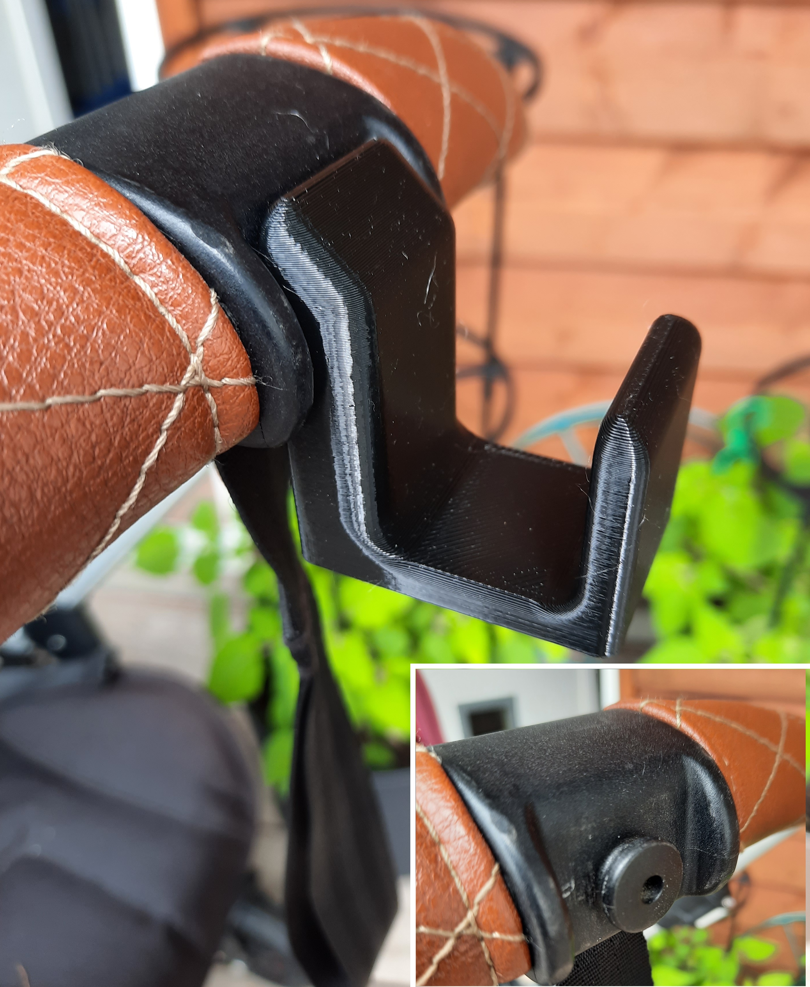 BUGABOO Hook for stroller / BUGABOO Haken für Kinderwagen