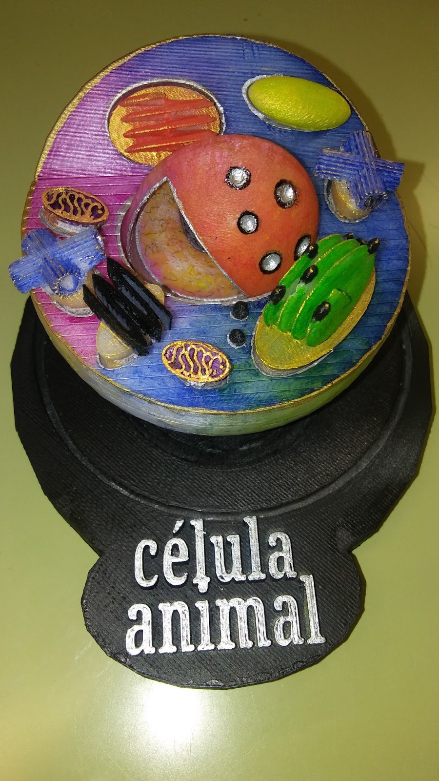 Animal cell 3D removable ( desmontable)