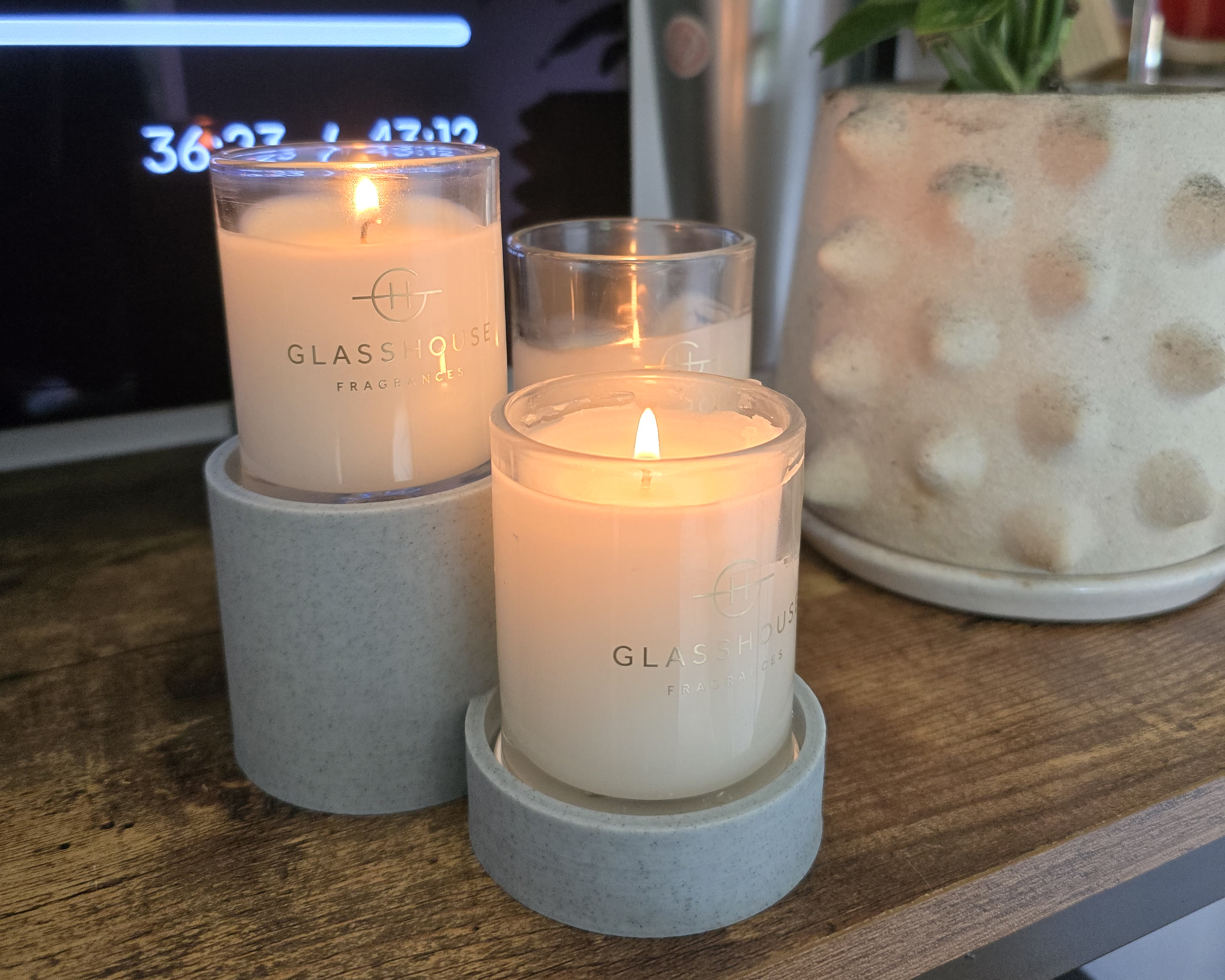 Glasshouse Candle Stand