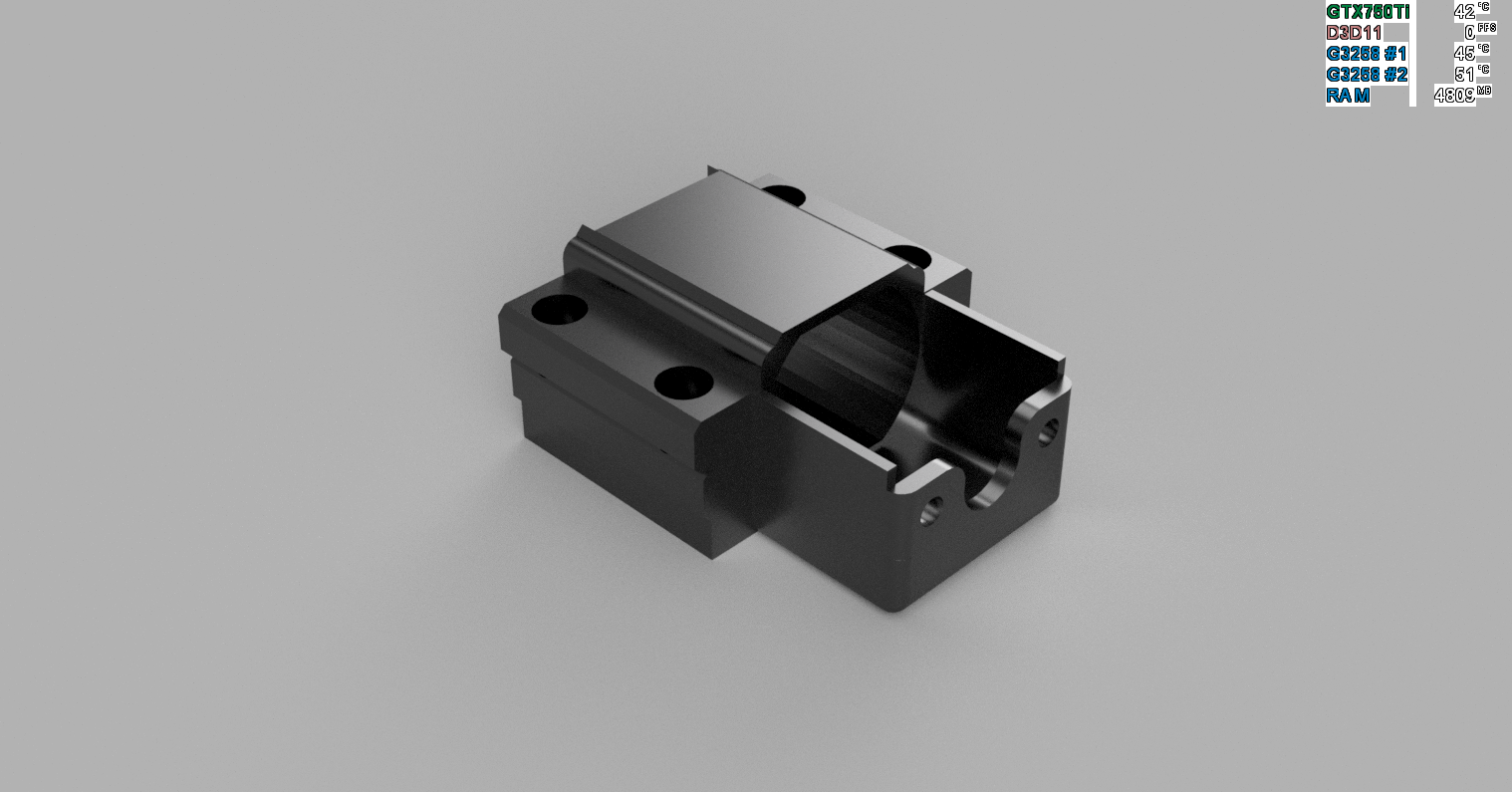 N20 Motor holder WITHOUT M1.6 screw!
