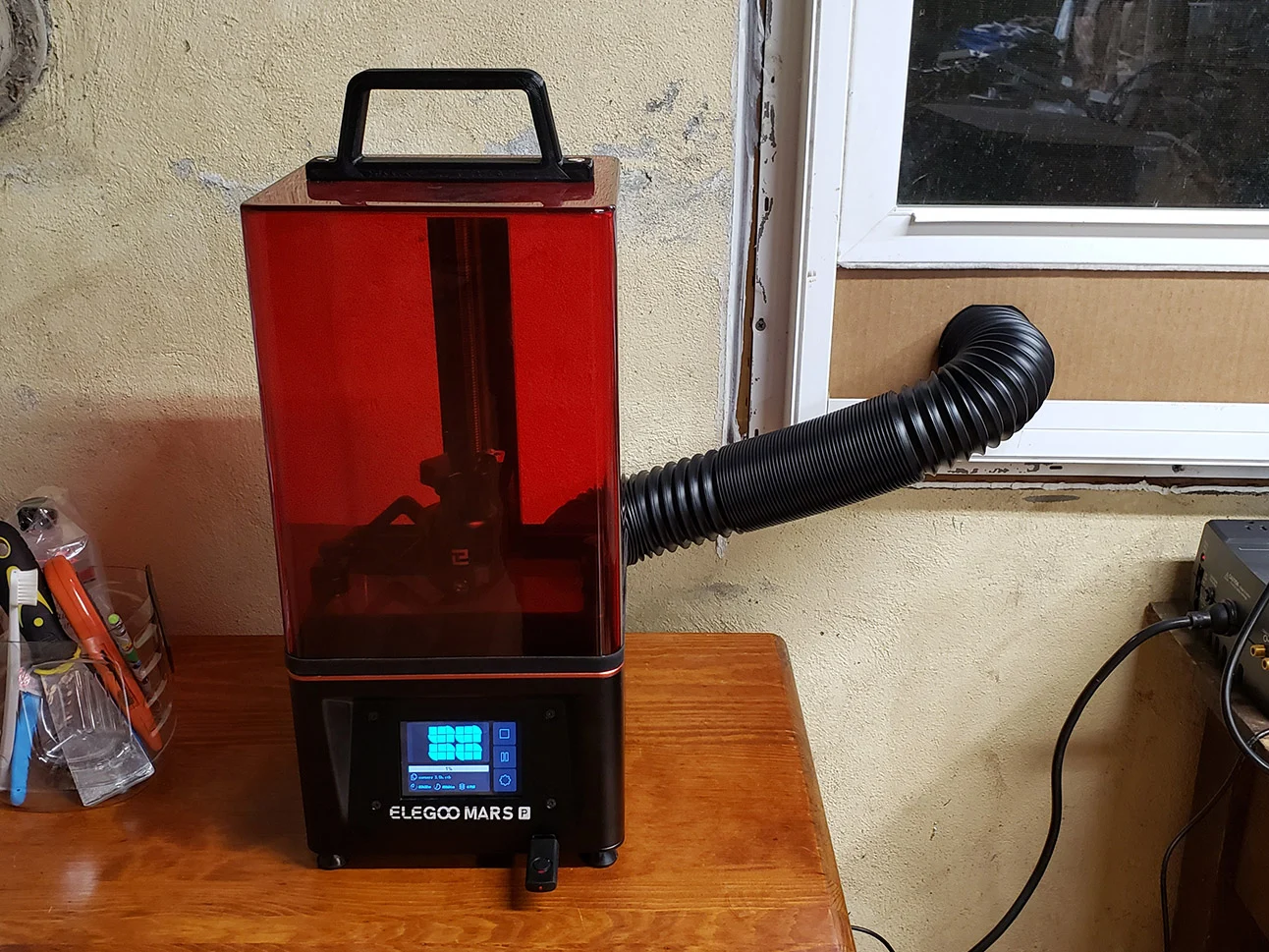 Elegoo Mars Pro / 2 Pro Fume Exhaust Mod