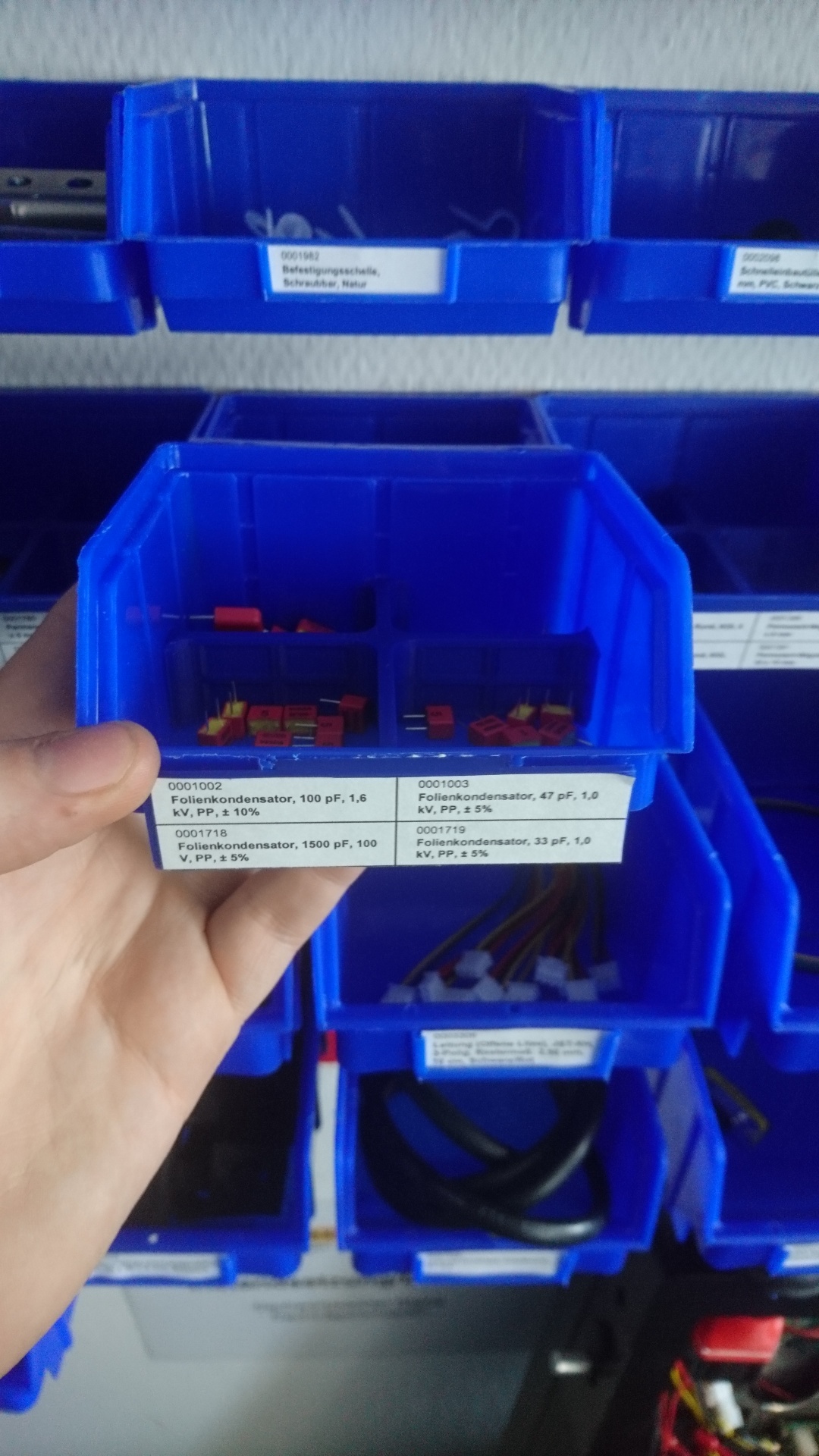 Storage box divider/Stapelbox-Teiler (AFO Grevenrath)