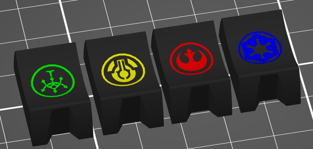 Star Wars Outer Rim Reputation tracker multiple color