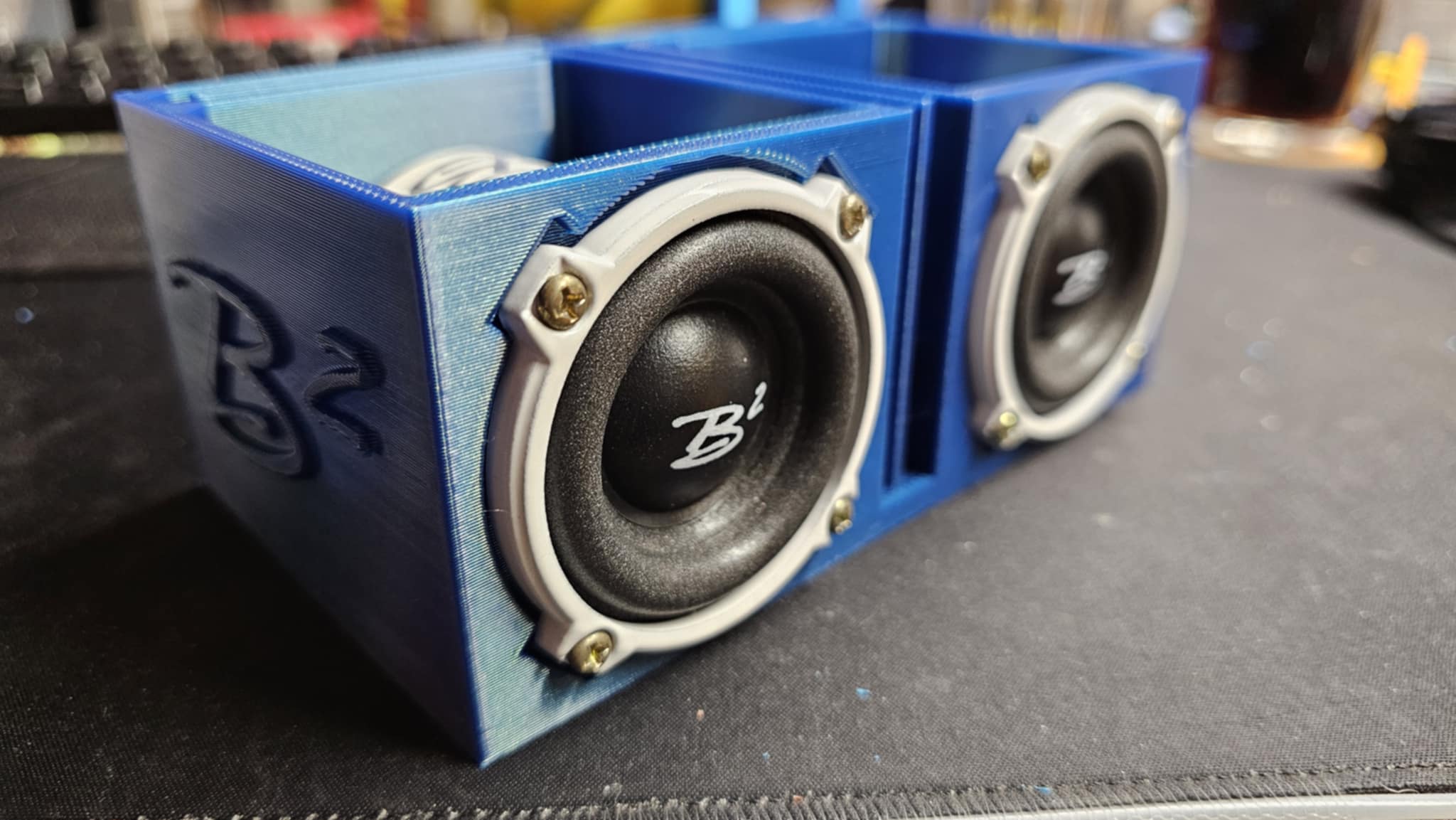 Mini Subwoofer Box For B2 Audio Rampage RC2 2" Subwoofer