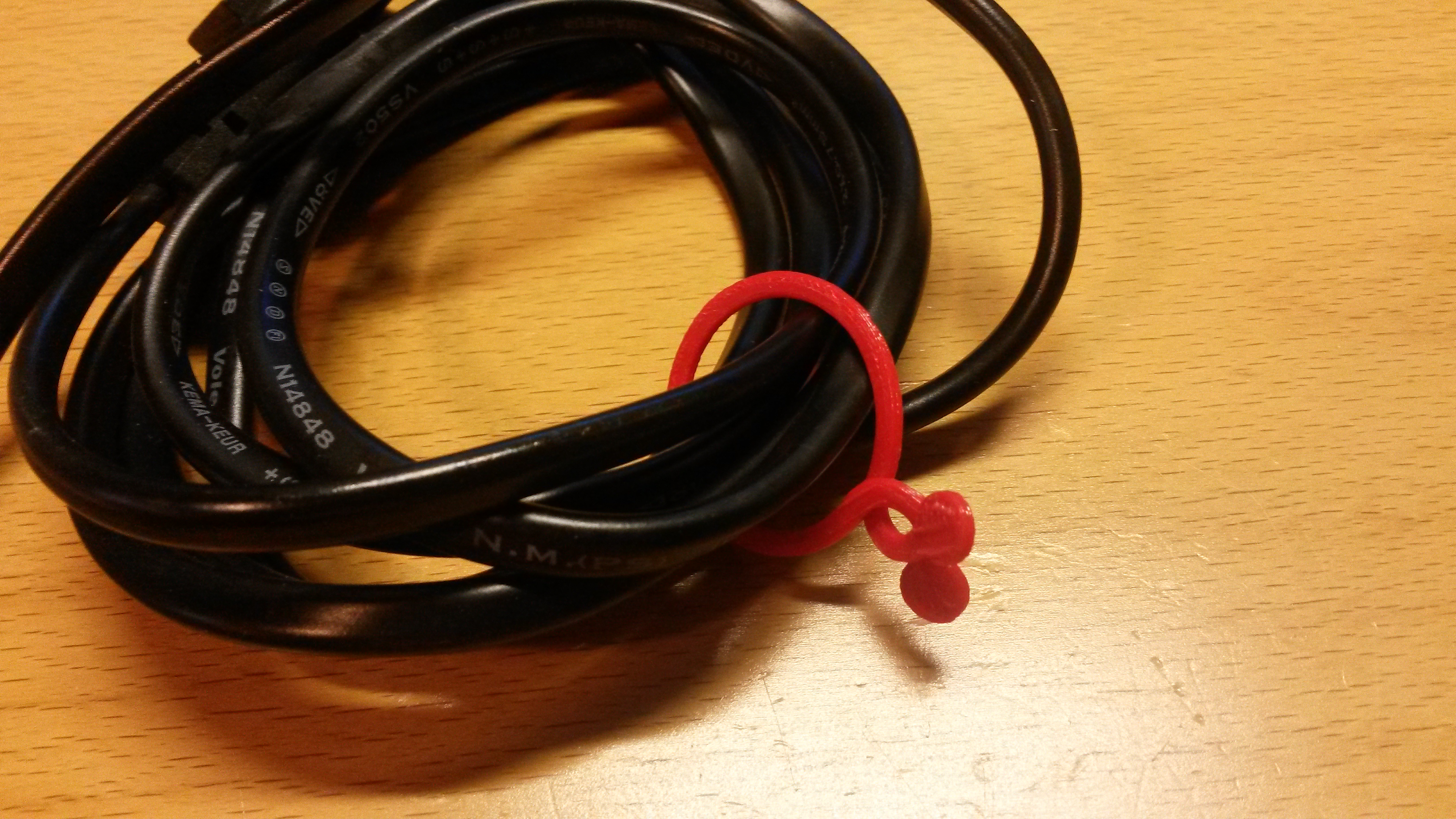 Wire organiser clip