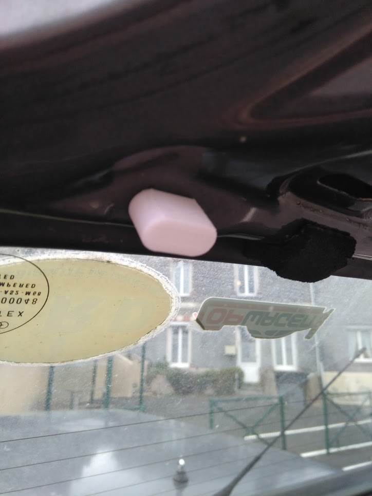 Car booth light mechanical stop for Volkswagen Golf mkII