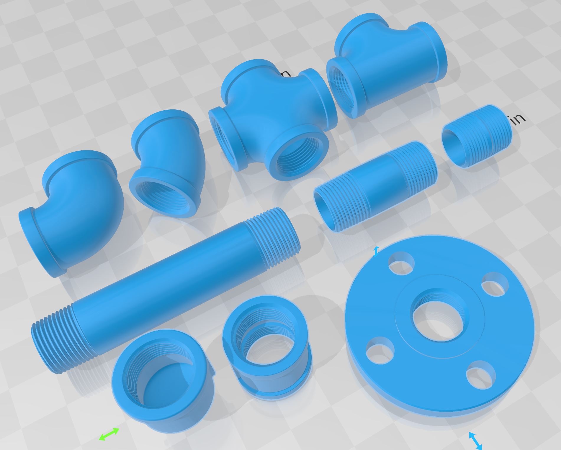 1" NPT Pipe Fittings