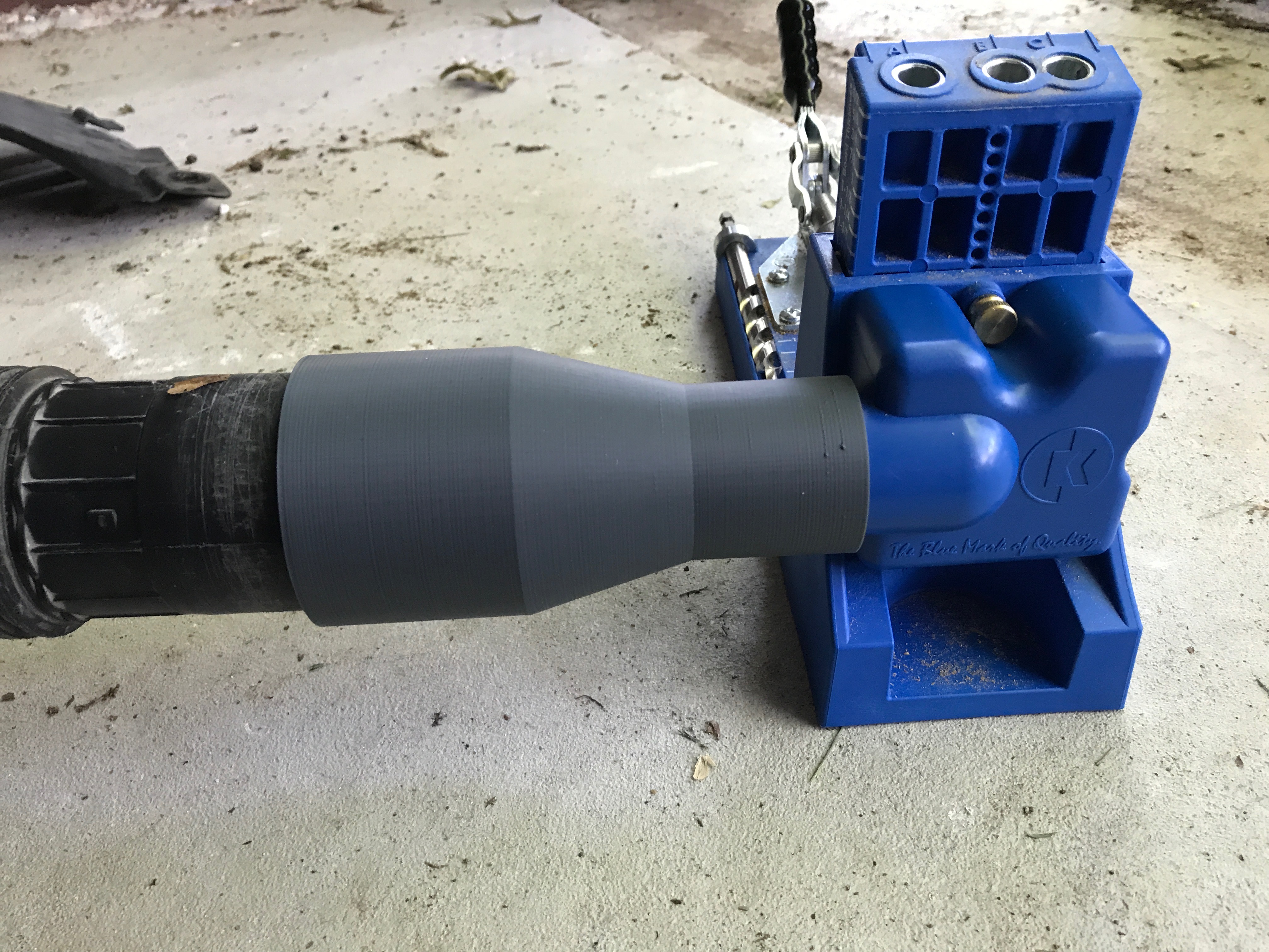 Kreg Jig Shop Vac Hose Adapter