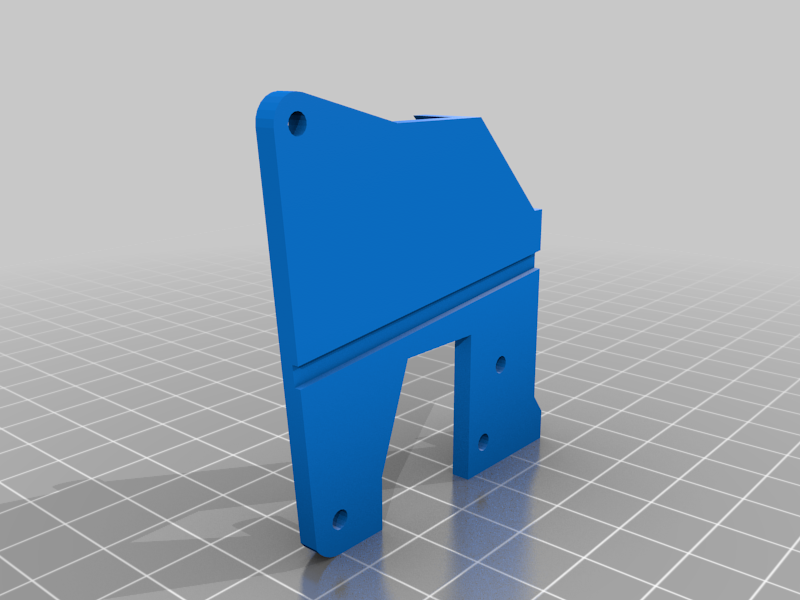 Kingroon klp1 extruder fan mount