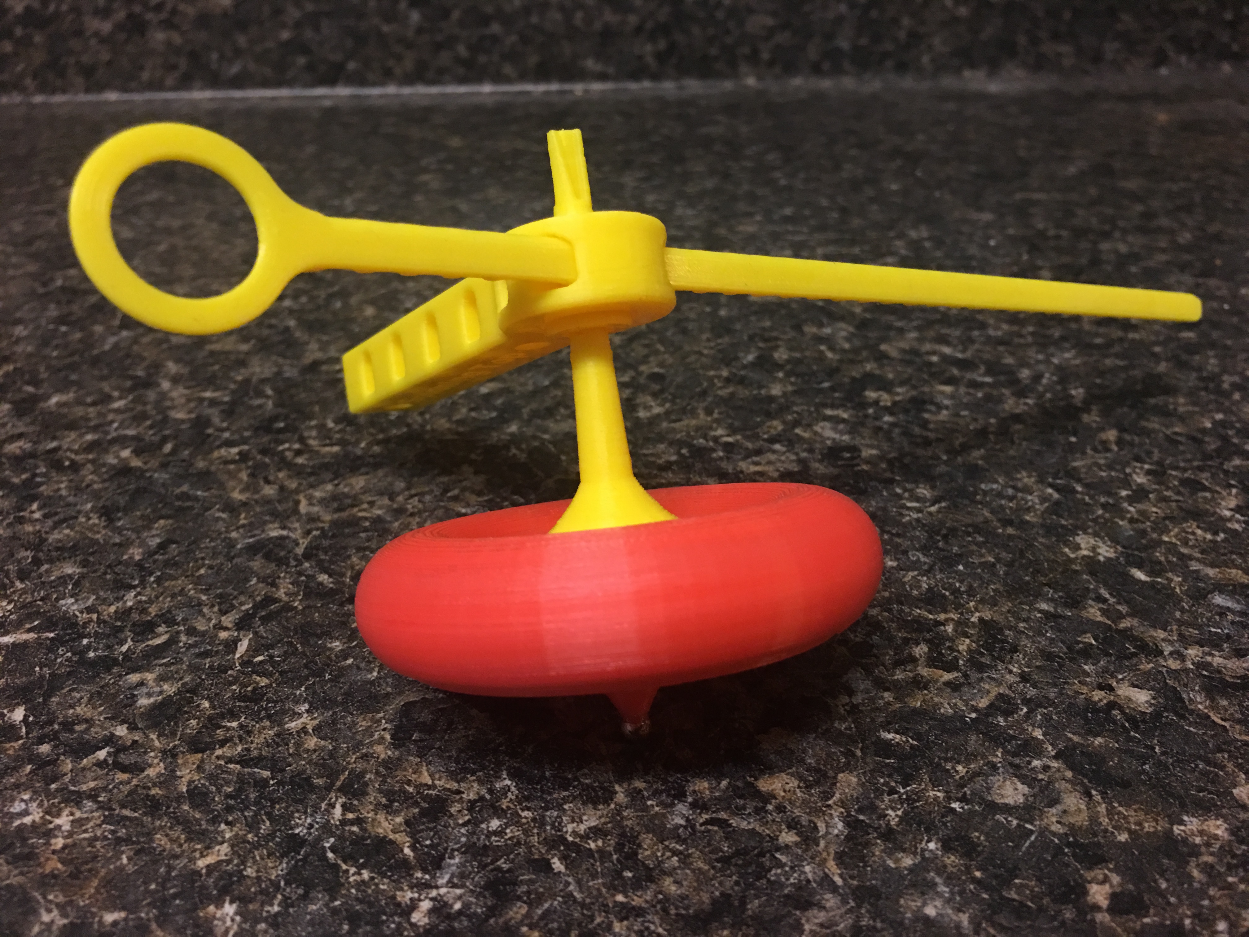 + 5 Minute Fat Ring Spinning Top