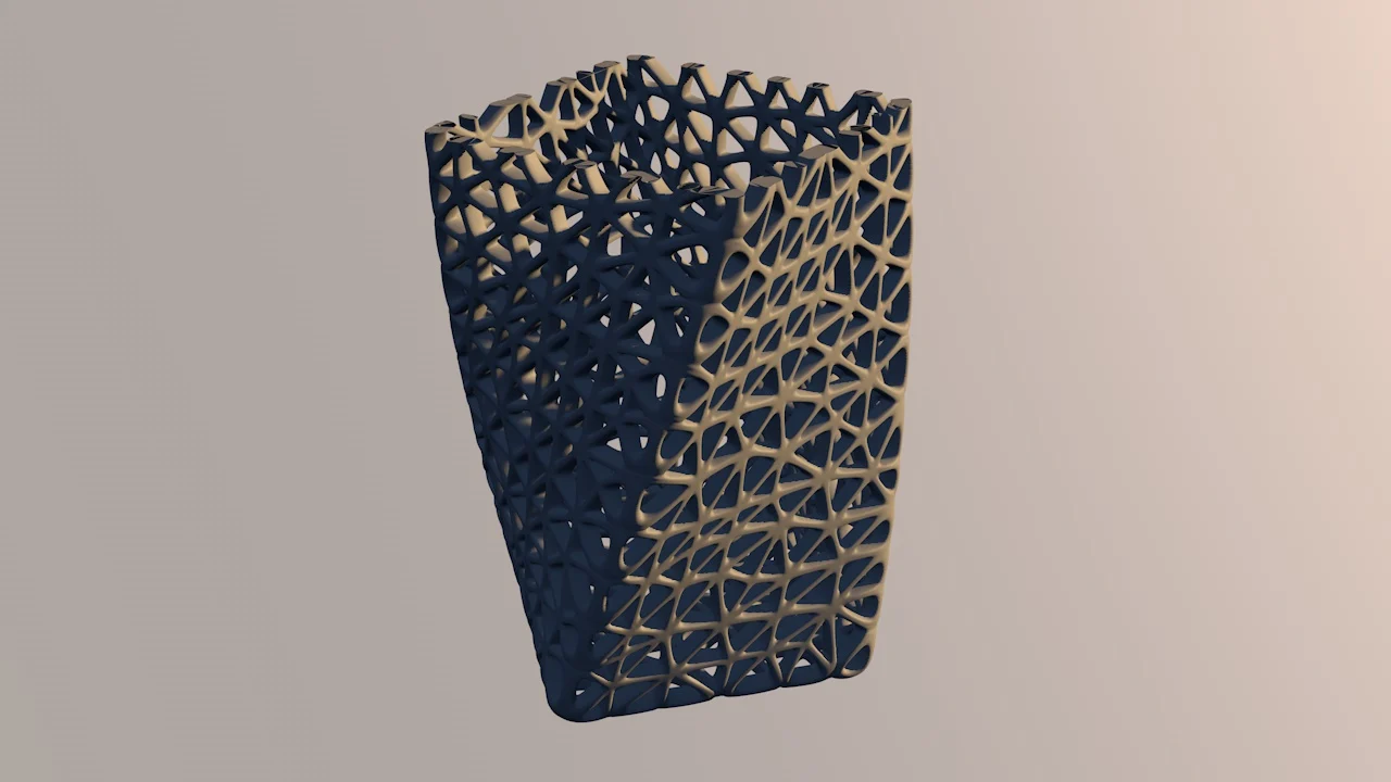 Orchid Pot Voronoi