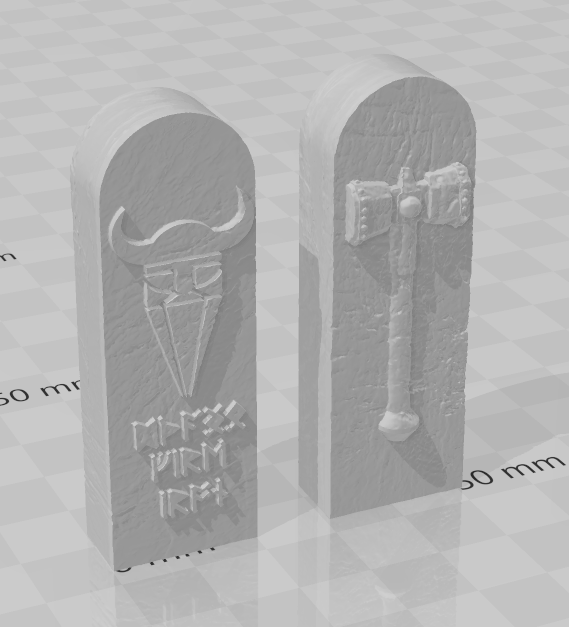 Dwarven Standing Stones - Stone Skull Studios