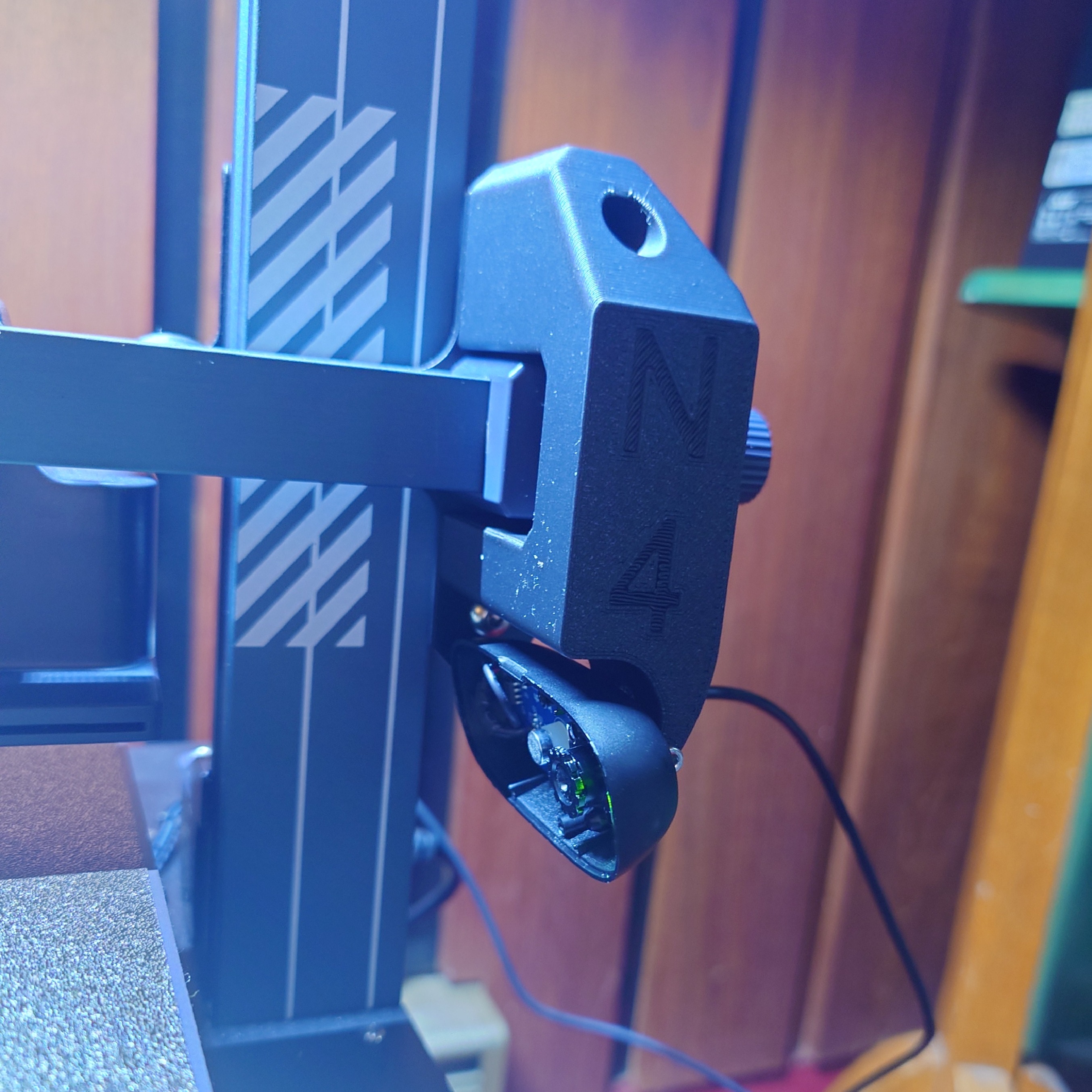 Elegoo Neptune 4 C270 Cam Mount Holder Reversible Camera - M3 screw version